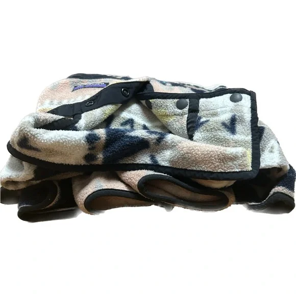 Patagonia Synchilla Fleece Snap-T Bandicoot Marrow Grey Pull Over Women’s XS